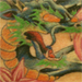 tattoo galleries/ - Blue Japanese Dragon tattoo